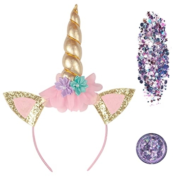 Funcredible Unicorn Headband - Unicorn Horn - Unicorn Costume for Girls and Women - Cosplay Unicorn ...