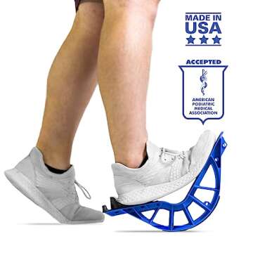 ProStretch Plus Customizable/Adjustable Calf Stretcher and Foot Rocker for Plantar Fasciitis, Achill...