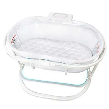 Waterproof Bassinet Mattress Pad Cover Fit for Fisher-Price Soothing Motions/Fisher-Price Luminate B...