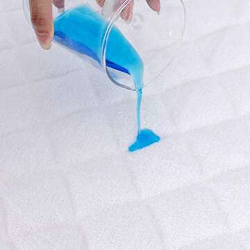 Waterproof Bassinet Mattress Pad Cover Fit for Fisher-Price Soothing Motions/Fisher-Price Luminate Bassinet, 2 Pack, Ultra Soft Viscose Made from Bamboo Terry Surface, Breathable and Easy Care