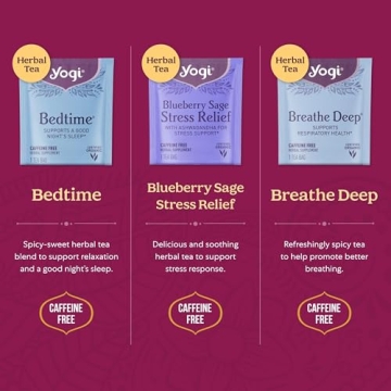 Yogi Get Well Organic Tea Gift Set - 9 Herbal Varieties