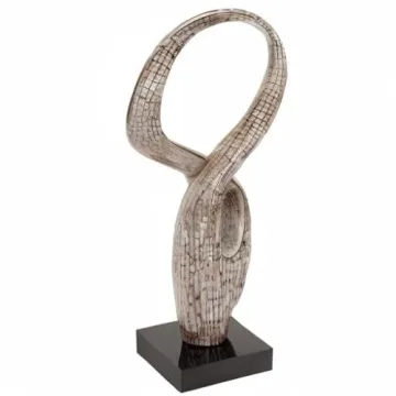 Stunning Deco 79 Mother of Pearl Abstract Sculpture 30"