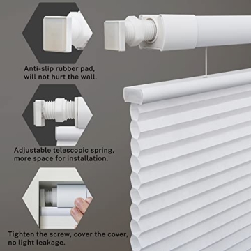 MiLin Top Down Bottom Up Cordless Cellular Shades - Light Filtering