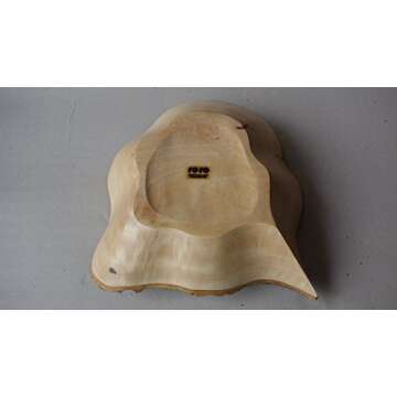 Handcrafted Sustainable Mango Wood Fruit Bowl for Home