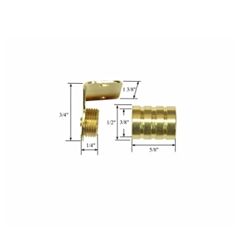 Brass Plated Rod Brackets for Elegant Home Decor