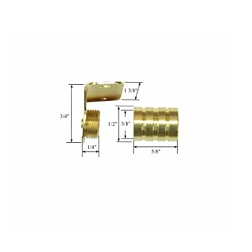 Brass Plated Rod Brackets for Elegant Home Decor