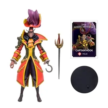 Disney Mirrorverse Captain Hook Action Figure 7 inches