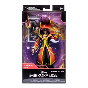 Disney Mirrorverse Captain Hook Action Figure 7 inches