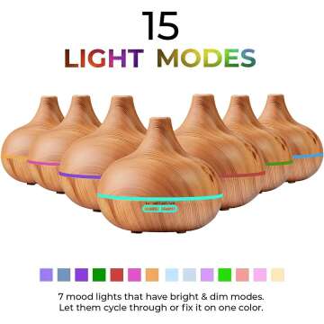 Aromatherapy Diffuser & Essential Oils - Relax & Revive