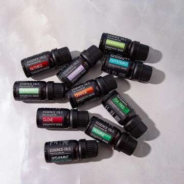 Aromatherapy Diffuser & Essential Oils - Relax & Revive