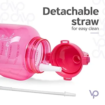 Venture Pal 1 Gallon Motivational Water Bottle for Fitness