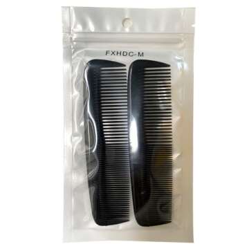 FXHDC-M Pocket Hair Combs - Versatile Grooming Tool