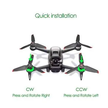 8 Pcs Propellers Replacement for DJI FPV Drone Accessories Low Noise Blades Props