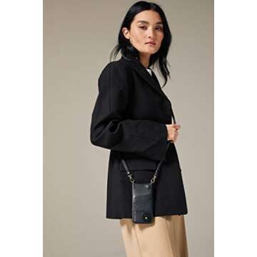 Sleek Bandolier Emma Crossbody Phone Case and Wallet