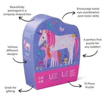 Unicorn Magic Jigsaw Puzzle for Toddlers - 12 Pieces