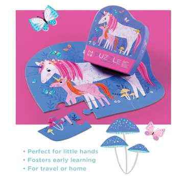 Unicorn Magic Jigsaw Puzzle for Toddlers - 12 Pieces
