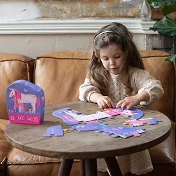 Unicorn Magic Jigsaw Puzzle for Toddlers - 12 Pieces