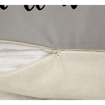 4TH Emotion Halloween Pumpkin Throw Pillow Cover Cushion Case for Sofa Couch 18" x 18" Inch(Trick or Treat)