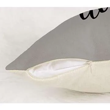 4TH Emotion Halloween Pumpkin Throw Pillow Cover Cushion Case for Sofa Couch 18" x 18" Inch(Trick or Treat)