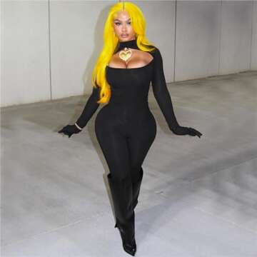 Chic ksotutm Long Sleeve Jumpsuit for All Occasions - Buy Now!