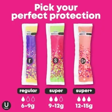 U by Kotex Click Compact Tampons for Superior Leak-Free Comfort