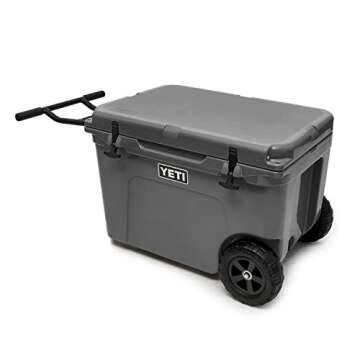 YETI Tundra Haul Portable Wheeled Cooler, Charcoal