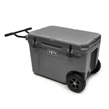 YETI Tundra Haul Portable Wheeled Cooler, Charcoal