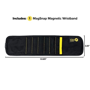 MagSnap Magnetic Wristband Tool Belt for DIY Projects
