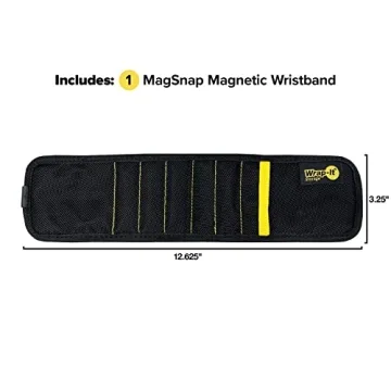 MagSnap Magnetic Wristband Tool Belt for DIY Projects