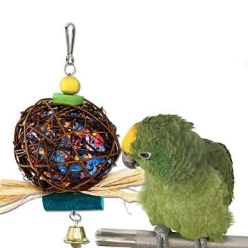PAMAGOO Parrot Bird Chewing Toy for Engaging Playtime