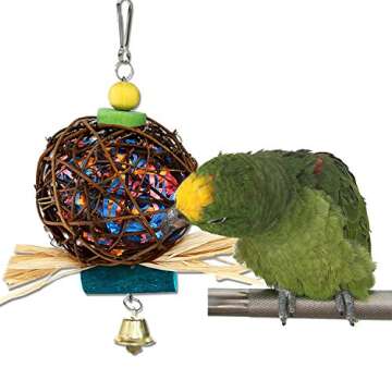 PAMAGOO Parrot Bird Chewing Toy for Engaging Playtime