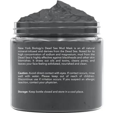Dead Sea Mud Mask for a Revitalized Complexion and Clear Skin