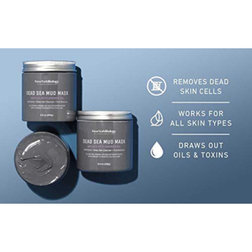 Dead Sea Mud Mask for a Revitalized Complexion and Clear Skin