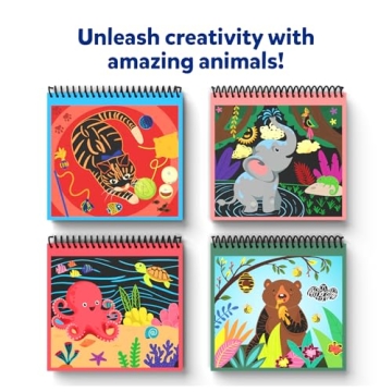 Magical Scratch Art Book for Kids - Fun Craft Activity