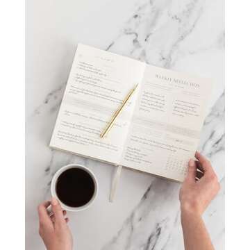 Daily Prayer Journal for Woman - 06 Months, Bible Journal with Weekly Scripture - Bible Verse Mapping Journal - Devotional Journal for Women with Prayer Exercises - Spiritual Christmas Gift for Women