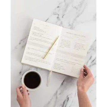 Daily Prayer Journal for Woman - 06 Months, Bible Journal with Weekly Scripture - Bible Verse Mapping Journal - Devotional Journal for Women with Prayer Exercises - Spiritual Christmas Gift for Women