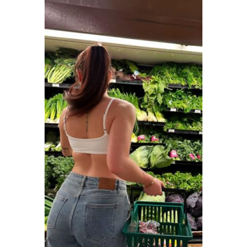 Aoxjox Women's Workout Bandeau Sports Bra Comfort & Style