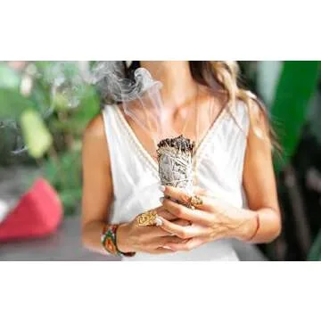 White Sage Sticks - 9" Large Smudge Incense Sticks for Sage Smudge Kit Refill, Meditation Accessories, Home Cleansing, Spiritual Purification, Witchcraft Supplies - Pack of 3 - Alternative Imagination