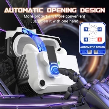 R-Fun AirPods Pro 2nd Gen Charging Case with Cleaner