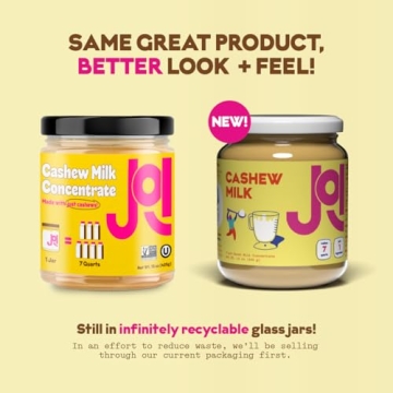 JOI Cashew Milk Concentrate - Vegan, Shelf-Stable, Keto-Friendly