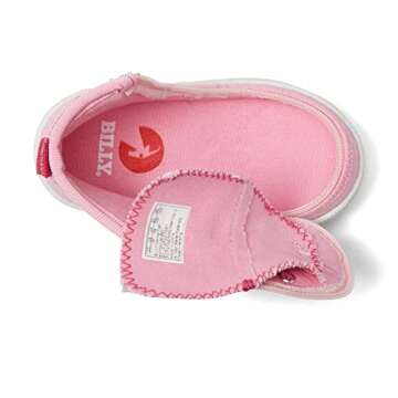 BILLY Footwear Kids Haring High Sneakers for Toddler, and Little Kids - Fabric Upper with Zippered Closure, Pull-On Style, and Rubber Outsole Pink 5 Toddler M