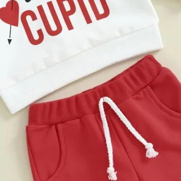 GOOCHEER Valentine's Day Baby Outfit for Boys & Girls