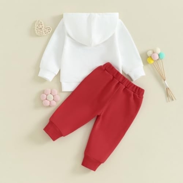 GOOCHEER Valentine's Day Baby Outfit for Boys & Girls