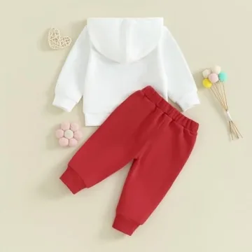 GOOCHEER Valentine's Day Baby Outfit for Boys & Girls
