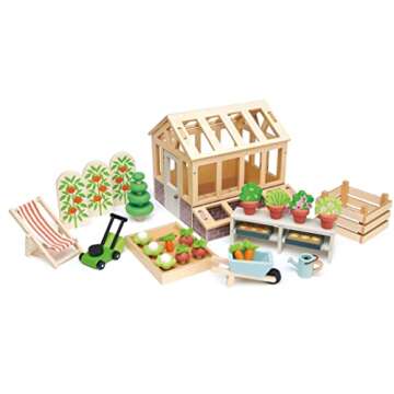 Tender Leaf Toys Greenhouse Garden Set for Creative Kids
