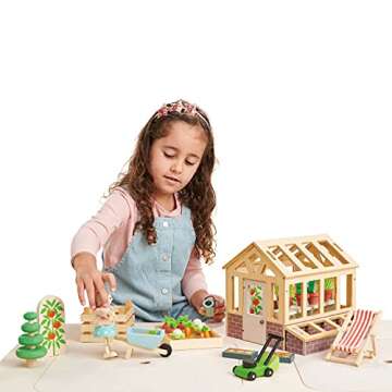 Tender Leaf Toys Greenhouse Garden Set for Creative Kids