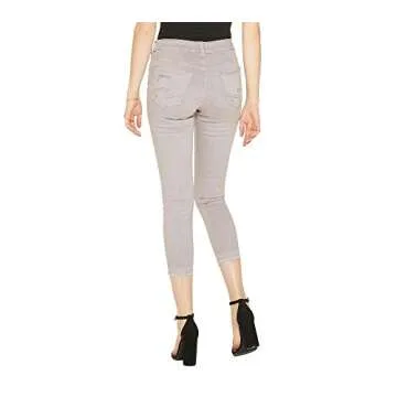 Silver Jeans Co. Avery High Rise Curvy Skinny Crop Jeans