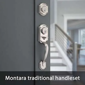 Kwikset Montara Front Door Lock with SmartKey Security