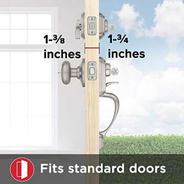 Kwikset Montara Front Door Lock with SmartKey Security