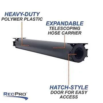 RecPro RV Extendable Waste Hose Carrier Super Slider Storage Tube